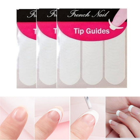 Autocollants Nail Art French Manucure