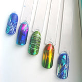 Feuilles Nail Art Brillantes