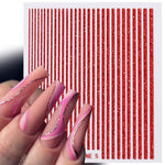 Stickers Nail Art Lignes