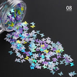 Paillettes Papillons pour Ongles