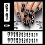 Faux Ongles Gothiques 24 Pièces