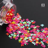 Paillettes Papillons pour Ongles